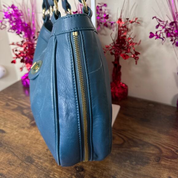 ISAAC MIZRAHI Blue Shoulder bag - Picture 3 of 13